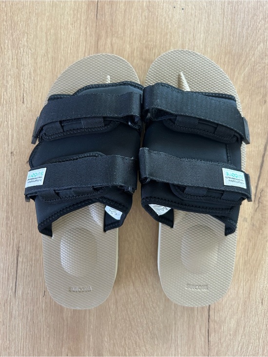 SUICOKE - NWOT - MOTO-CAB-ECO BLACK BEIGE main image 4